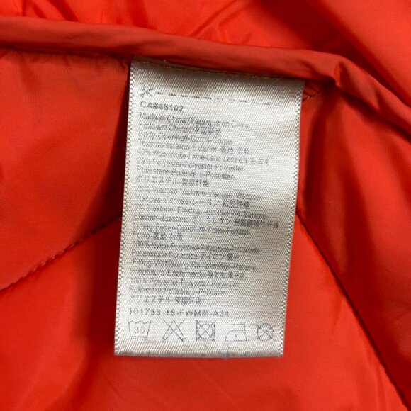 Scotch & Soda Men's Quilted Utility Vest Men’s Green Bomber Hunting Orange XL - Picture 13 of 14